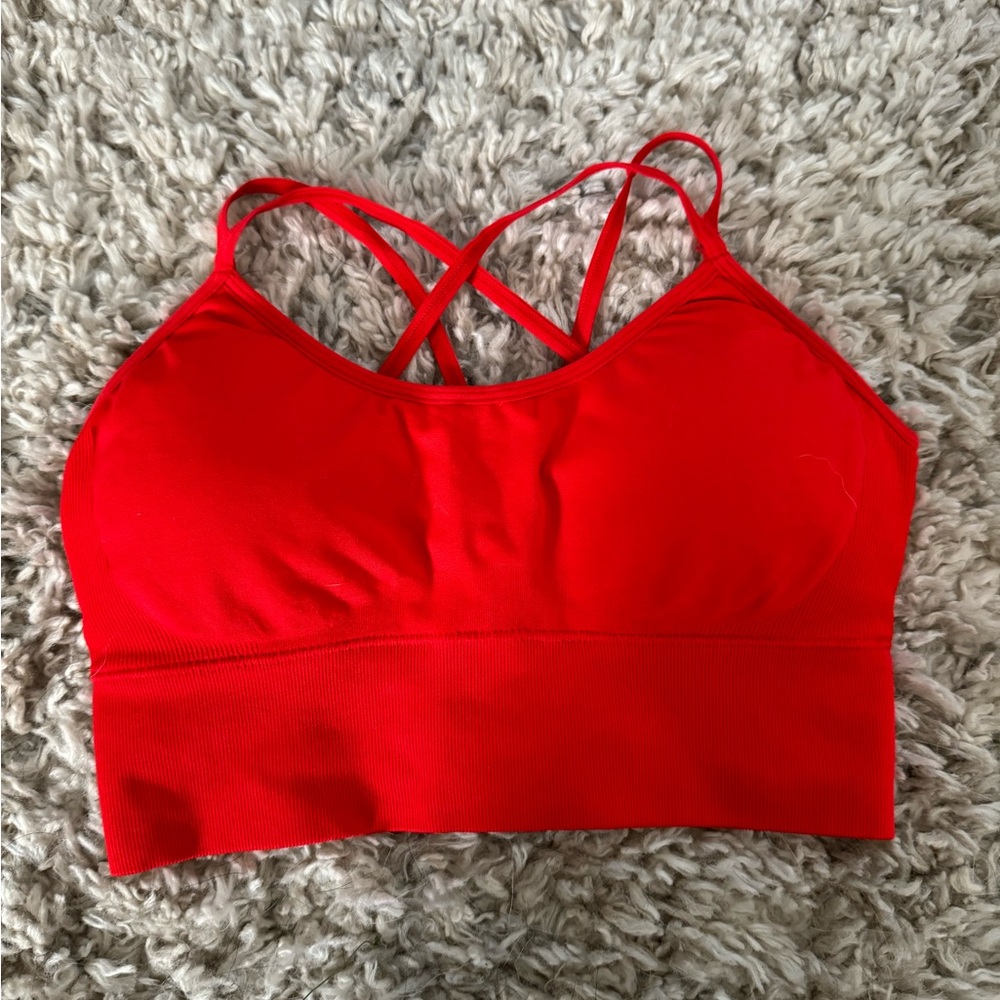 NVGTN red sports bra